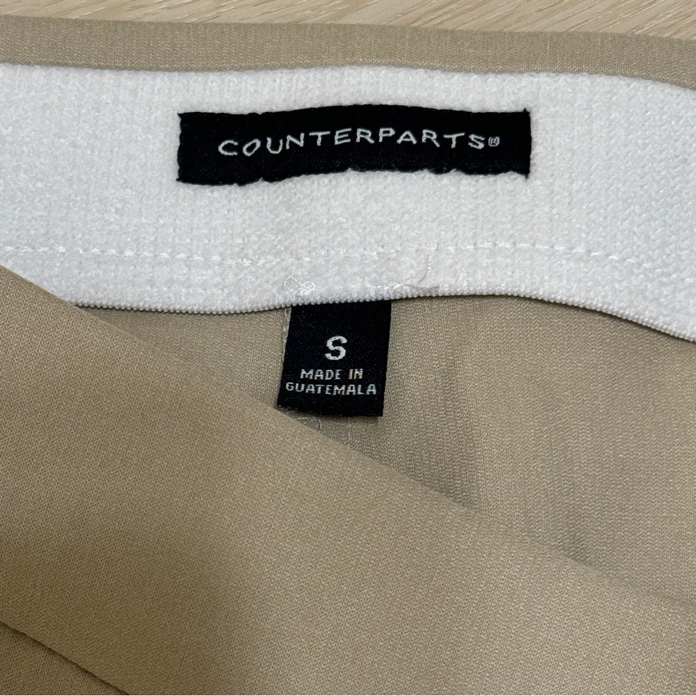 COUNTERPARTS LUXE Stretch Mid-rise Slim Straight Leg Women’s Pants Sz Small - Picture 4 of 11